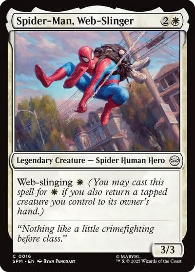 Spider Man Web Slinger Marvel's Spider-Man Magic card
