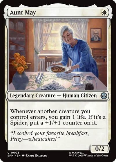 Aunt May Marvel's Spider-Man Magic card