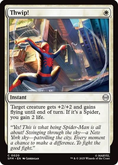 Thwip Marvel's Spider-Man Magic card