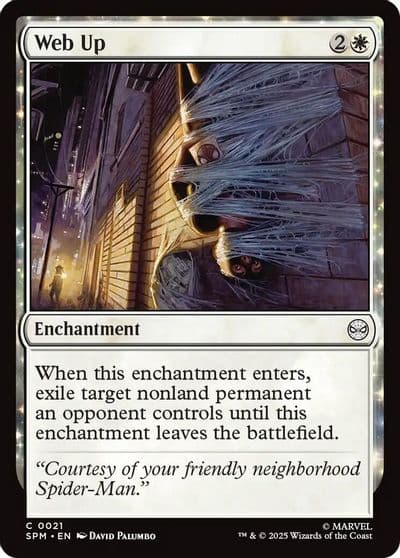 Web Up Marvel's Spider-Man Magic card