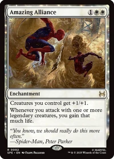 Amazing Alliance Marvel's Spider-Man: Eternal-Legal Magic card