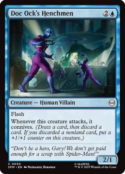 Doc Ocks Henchmen Marvel's Spider-Man Magic card