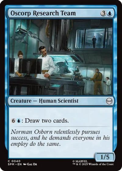 Oscorp Research Team Marvel's Spider-Man Magic card