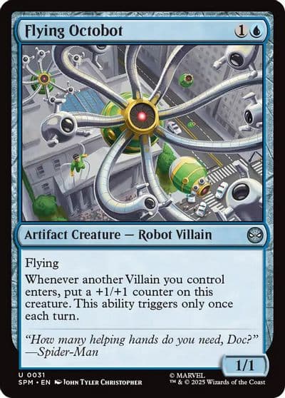Flying Octobot Marvel's Spider-Man Magic card