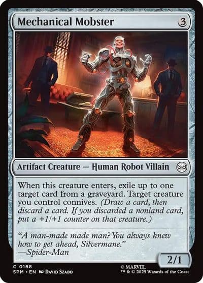 Mechanical Mobster Marvel's Spider-Man Magic card
