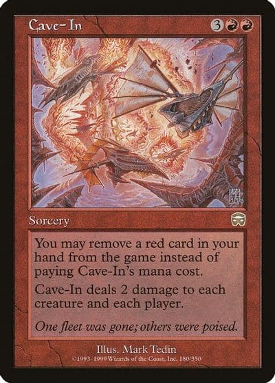 Cave In Mercadian Masques Magic card