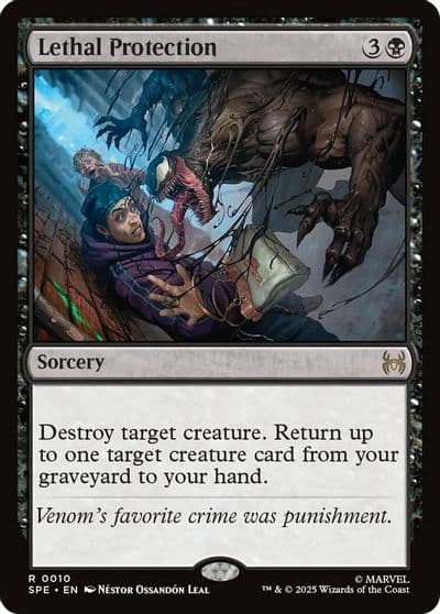 Lethal Protection Marvel's Spider-Man: Eternal-Legal Magic card