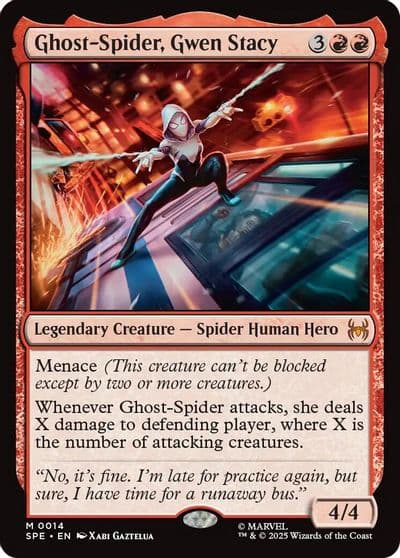 Ghost Spider Gwen Stacy Marvel's Spider-Man: Eternal-Legal Magic card