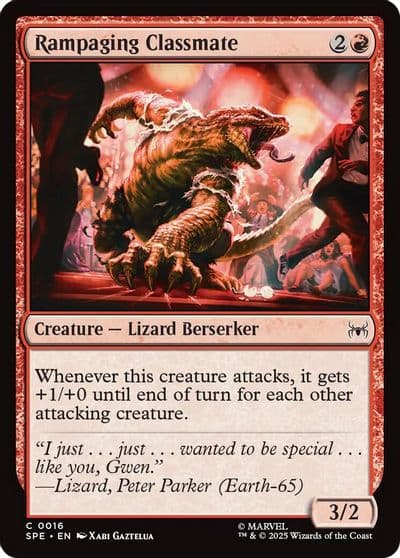 Rampaging Classmate Marvel's Spider-Man: Eternal-Legal Magic card