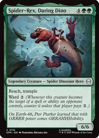 Spider Rex Daring Dino Marvel's Spider-Man Magic card