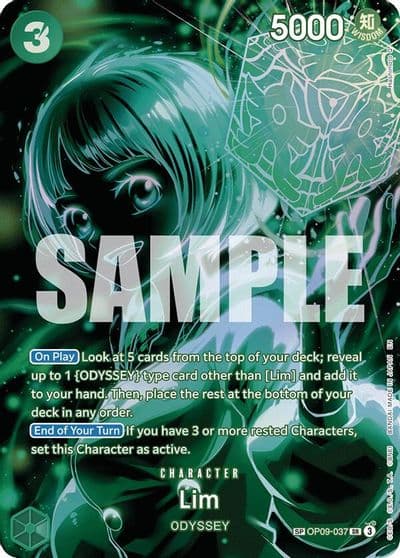 Lim SP Legacy of the Master One Piece card