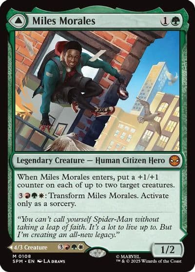 Miles Morales Marvel's Spider-Man Magic card