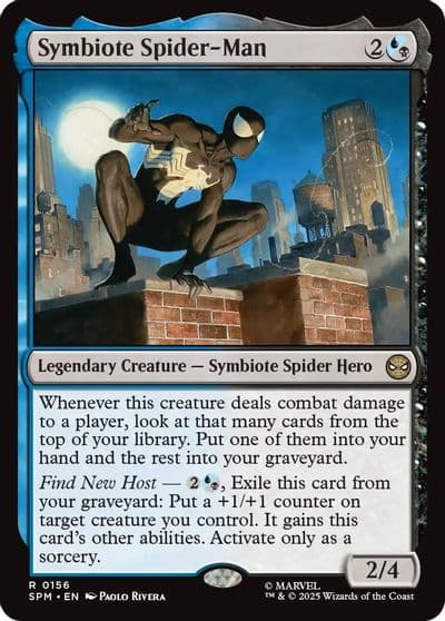 Symbiote Spider Man Marvel's Spider-Man Magic card