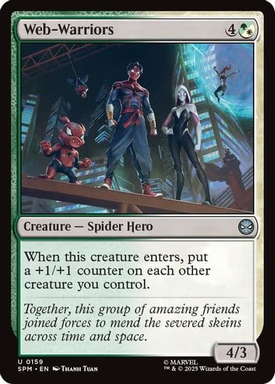 Web Warriors Marvel's Spider-Man Magic card