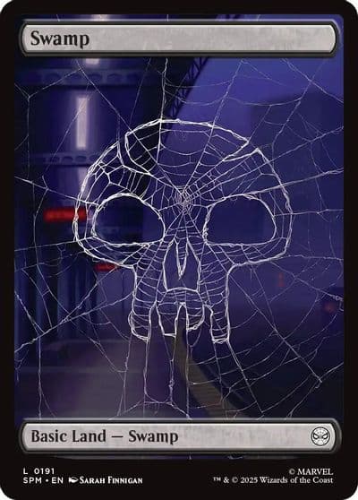 Swamp 0191 Marvel's Spider-Man Magic card