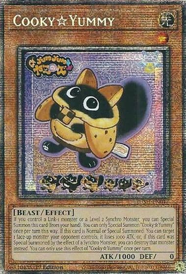 CookyYummy Starlight Rare Justice Hunters Yu-Gi-Oh! card