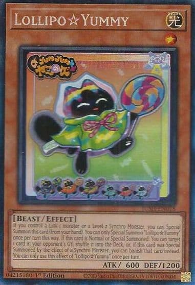 LollipoYummy CR Justice Hunters Yu-Gi-Oh! card
