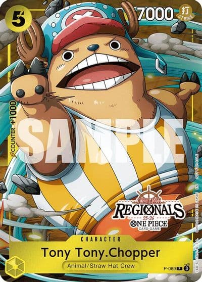 Tony TonyChopper Offline Regional Participation Pack 2025 Vol2 One Piece Promotion Cards One Piece card