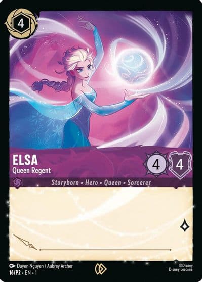 Elsa Queen Regent Disney Lorcana Promo Cards Lorcana card