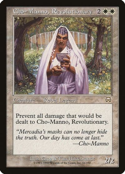 Cho Manno Revolutionary Mercadian Masques Magic card