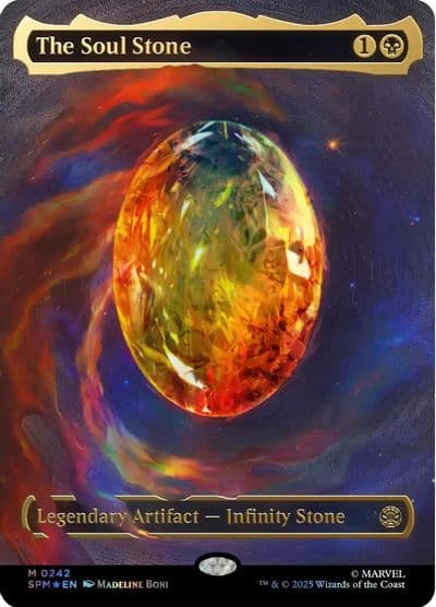 The Soul Stone Marvel's Spider-Man Magic card