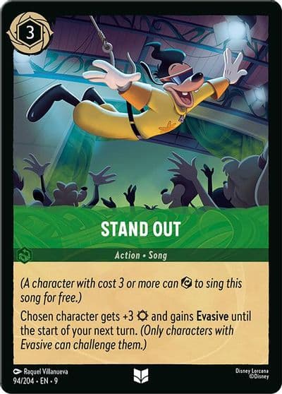 Stand Out Fabled Lorcana card