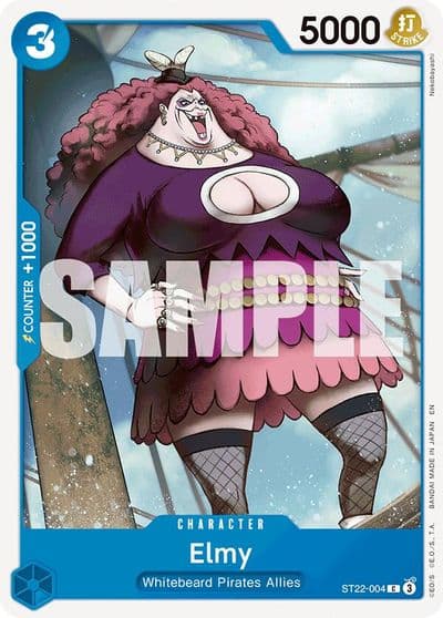 Elmy Starter Deck 22: Ace & Newgate One Piece card