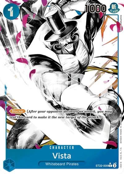 Vista Parallel Starter Deck 22: Ace & Newgate One Piece card