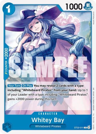 Whitey Bay Starter Deck 22: Ace & Newgate One Piece card