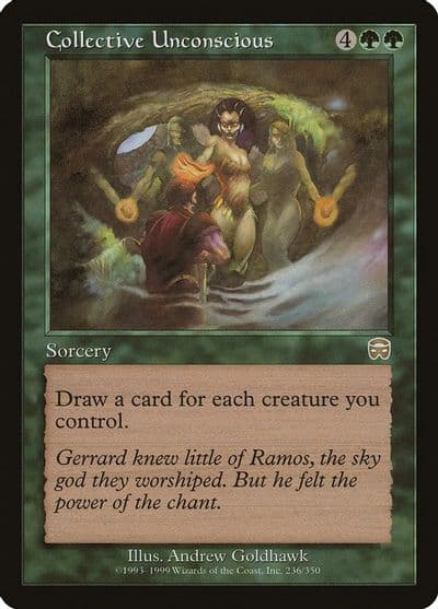 Collective Unconscious Mercadian Masques Magic card