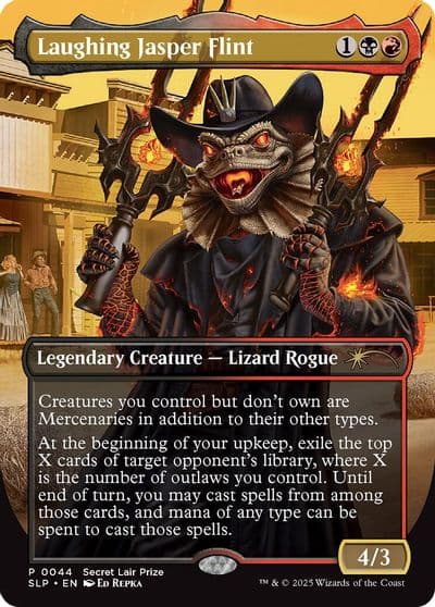 Laughing Jasper Flint Secret Lair Showdown Magic card