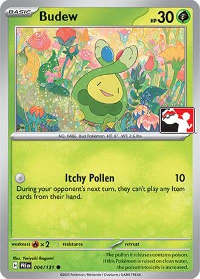 Budew Prize Pack Series Cards Pokemon card