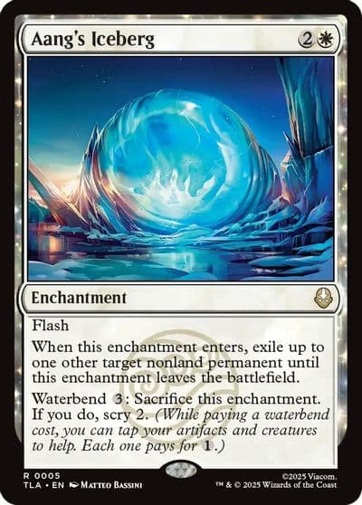 Aangs Iceberg Avatar: The Last Airbender Magic card