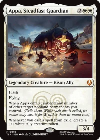 Appa Steadfast Guardian Avatar: The Last Airbender Magic card