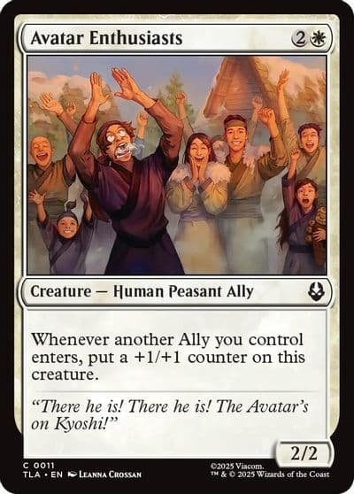 Avatar Enthusiasts Avatar: The Last Airbender Magic card