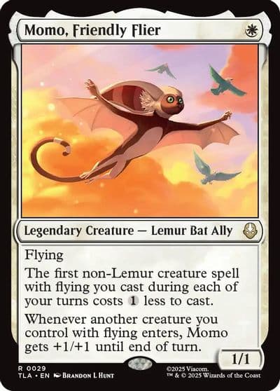 Momo Friendly Flier Avatar: The Last Airbender Magic card
