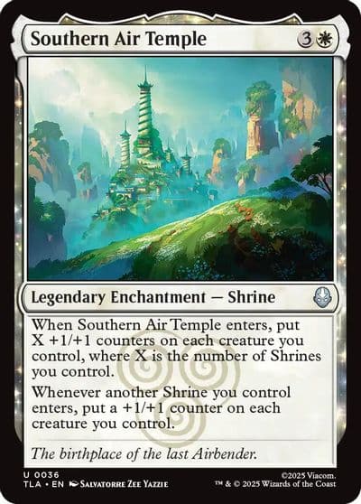 Southern Air Temple Avatar: The Last Airbender Magic card