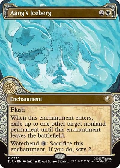 Aangs Iceberg Showcase Avatar: The Last Airbender Magic card