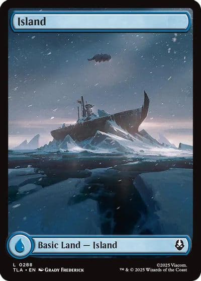 Island 0288 Avatar: The Last Airbender Magic card