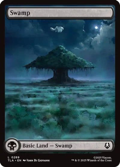 Swamp 0289 Avatar: The Last Airbender Magic card