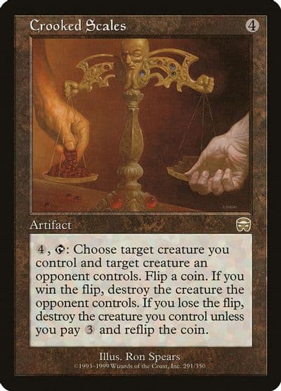 Crooked Scales Mercadian Masques Magic card
