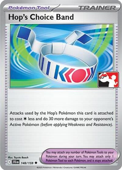 Hop’s Choice Band Prize Pack Series Cards Pokemon card