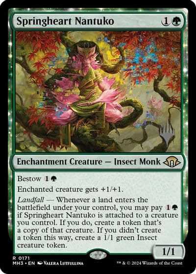 Springheart Nantuko Promo Pack: Edge of Eternities Magic card