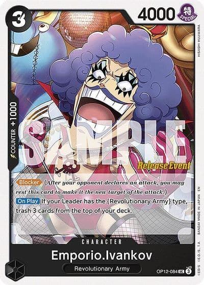 EmporioIvankov 084 Legacy of the Master Release Event Cards One Piece card