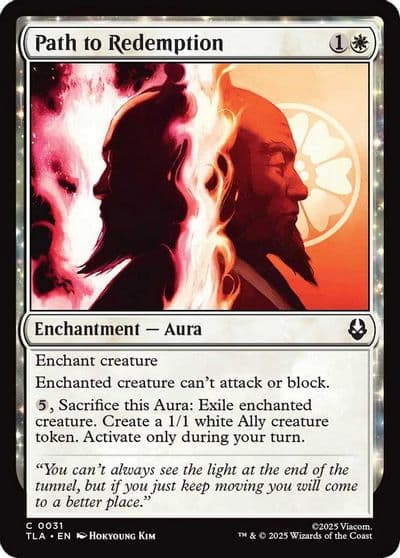 Path to Redemption Avatar: The Last Airbender Magic card