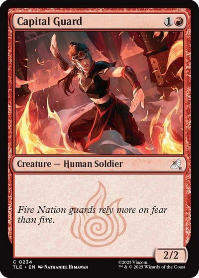 Capital Guard 0234 Avatar: The Last Airbender: Eternal-Legal Magic card