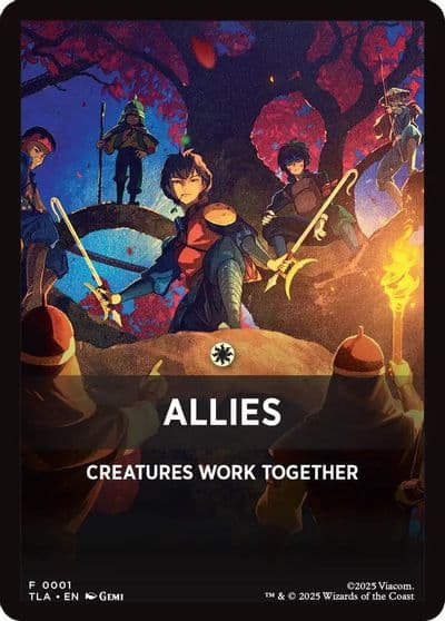 Allies Theme Card Avatar: The Last Airbender Magic card