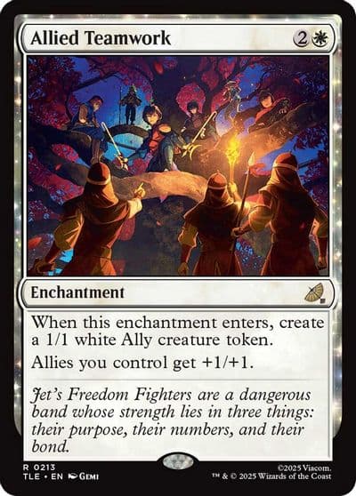 Allied Teamwork Avatar: The Last Airbender: Eternal-Legal Magic card
