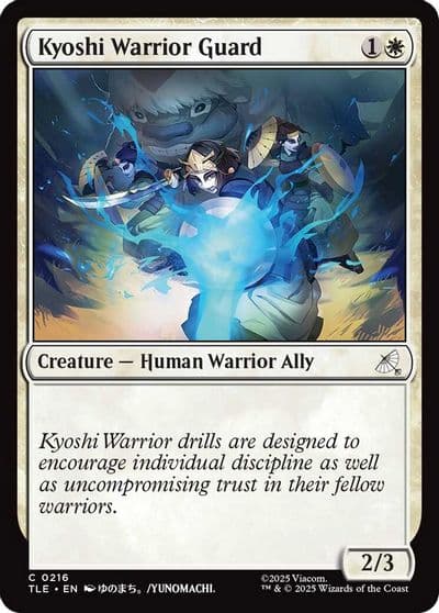 Kyoshi Warrior Guard Avatar: The Last Airbender: Eternal-Legal Magic card
