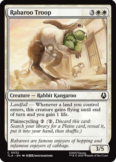 Rabaroo Troop Avatar: The Last Airbender Magic card